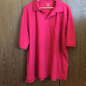 BRITCHES 3XT MEN’S RED GOLF/POLO SHIRT 60/40 COTTON/POLY UNUSED CONDITION #011